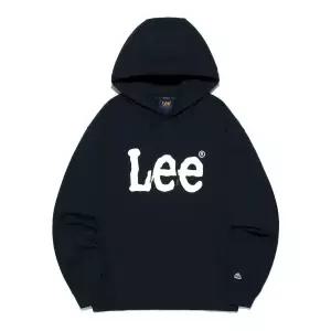 LEE 빅 트위치 로고 후드 티셔츠 네이비 LE2503HD01NA 394780