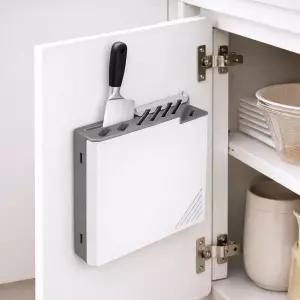 중식도 칼꽂이함 안전 잠금 칼집 주방도구 싱크대수납 칼 가위 보관