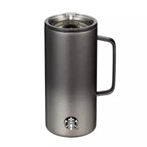 스타벅스 손잡이 텀블러 보온 컵 사무실 블랙 503ml