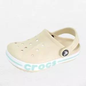 [크록스]키즈 바야밴드 클로그 샌들 슬리퍼 아쿠아슈즈 윈터 화이트 207018-11S