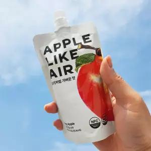 [안동시 공식 마크] 무첨가 제로슈거 오직 사과 100% 간편 파우치 사과즙 15포