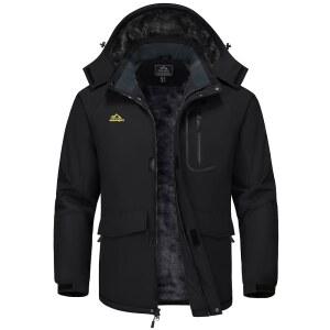 마그콤센 남성 겨울 스노보드 파카 스키 스노우 재킷 방수 따뜻한 안감 플리스 레인코트 7포켓