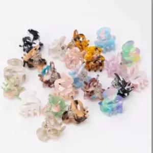 [하프클럽/셀러허브_여성트랜드패션]미니 헤어악세사리 2P 헤어집게 집게핀