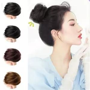 [하프클럽/]업 데이 볼륨 똥머리 기본 부분