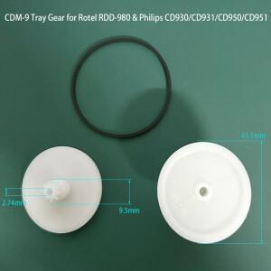 Rotel RDD-980 및 필립스호환 CD930/CD931/CD950/CD951용 CDM-9 트레이 기어 - CD 플레이어 로딩 메커니즘