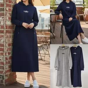 [하프클럽/]위쉬몰 SM 홀리스트링후드원피스(V903H512) 빅사이즈