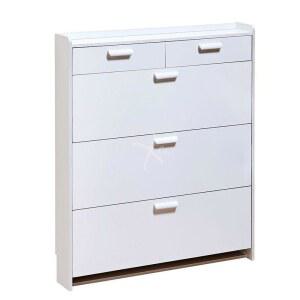 슬림 정리함 신발 정리대 접이식 수납장 신발장 초박형