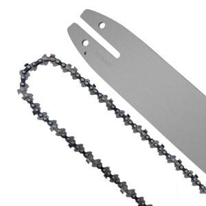 10인치 폴 톱 체인 및 가이드 바 콤보 에코 PPF-225 PPT-266용 교체용 전기톱 마키타 EY401MP PS-CS1용 아틀라스 56934용 풀란 PLN1510용 오리건 S39 체인용 3/8 050 39DL