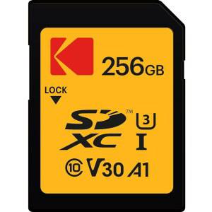 [미국배송] 코닥 SDXC 카드 256GB UHS-I U3 V30 울트라 - 최대 95MB/S 읽기 속도 쓰기 85MB/S 4K HD 비디오 및 사진 저장 SD