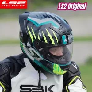 LS2 FF352 오토바이 헬멧 Ls2 STORM 풀 페이스 헬멧 Kaciga Casco Moto Capacete with Fog-free System