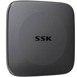 [미국배송] SSK 외장 SSD 2TB 휴대용 드라이브 최대 550MB/S 2TB 하드 타입 C+USB 빠른 솔리드 스테이트 USB 3.2 GEN2 스토리지 아이폰호환 15/ANDROID/WINDOWS/MAC/XBOX용