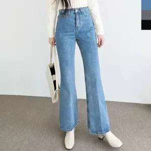 데이트 여친룩 여성청바지 스판청바지 부츠컷코디 (WFJ4YOZ)