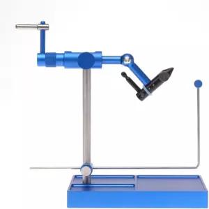 피크 로터리 플라이 타이핑 바이스 받침대 베이스가 있는 낚시 360° 회전 스테인리스 스틸 후크 도구 장비