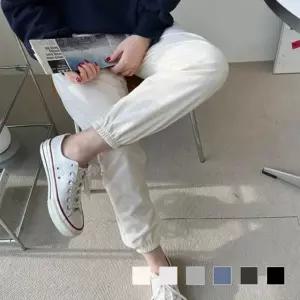 고품질 스판 배기팬츠 루즈핏 배기 신상 캐쥬얼 면바지 세미 (WFJ49FO)