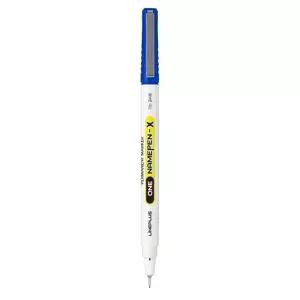 네임펜x가는 파랑색 원 12개입 1다스 글씨용 (WFJ5PN9)