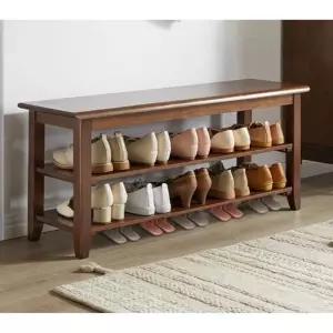 벤치형 장 원목 사무실 의자 쇼파 2단 수납 정리대 현관