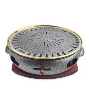 최강업소용 바비큐 삼겹살불판 고깃집 전용 숯불 팬 스토브 스테인리스 다이아몬드 해바라기