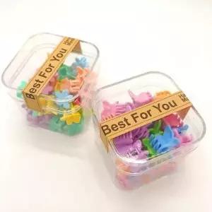 미니 대용량 집게핀 작은 머리삔 한통 머리핀