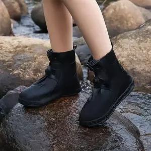 고품질 방수커버 슈즈커버 레인부츠 장화 여성레인부츠 부츠 (WFJPO4Q)