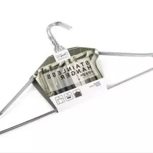 스테인리스 코트걸이 옷걸이 자취용 슈트걸이 벽걸이 스타일 (WFJ647P)