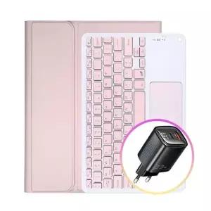 갤럭시탭S10 FE 플러스 터치패드 키보드 케이스+Toocki 33W 고속충전기 (WFK3PHD)