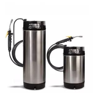 썬팅필름 분무기 케그통 은색 압력 자동차 썬팅 틴팅