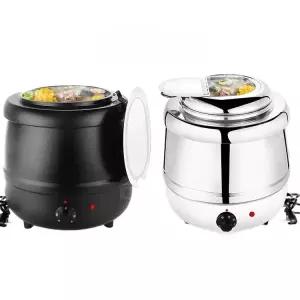뷔페 수프 워머기 죽 중탕기 블랙 업소용 보온 차핑디쉬