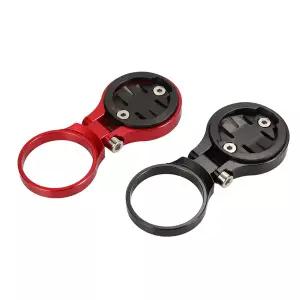 사이클링 컴퓨터 마운트 알루미늄 합금 컴퓨터 속도계 스템 지지대 랙 거치대 Garmin Bryton Cateye 1pc