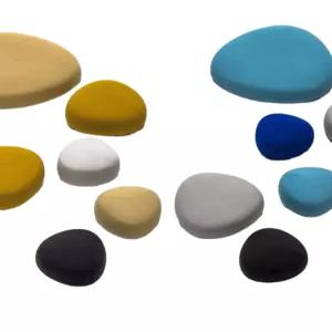 모듈 디자인쇼파 병원 카페 홈인테리어 대기실용 조약돌소파스툴