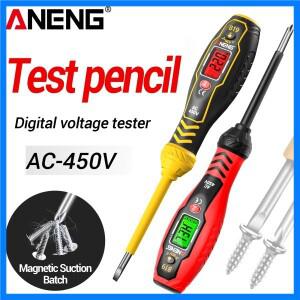 ANENG B19 프로 스마트 전압 테스터 펜 파인더 LED 디스플레이 전기공 도구용 AC 30-1000V NCV 디지털 탐지