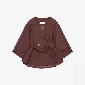 [베스띠벨리]하프벨티드트렌치자켓 BLMAI2184WI