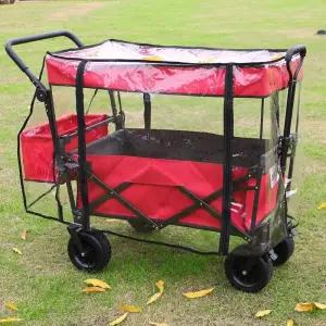 투명 웨건커버 캠핑 웨건 벌레방지 모기장 야외