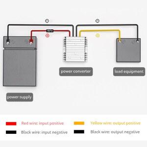 스텝 다운 자동차 어댑터 25A 변압기 10A 20A 조정기 모듈 24V 전원 15A 전압 컨버터 19V
