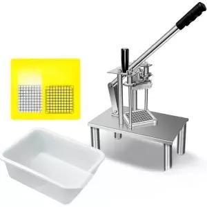 기계 슬라이서 당근 채썰기 기계 야채 다이싱 10mm