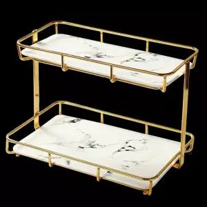 화장품정리대 욕실선반 진열대 화장품 화장대선반