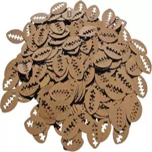 팬시페티 축구 (갈색) 파티 액세서리 (1 카운트) 오즈/Pkg)