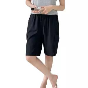 인견 카고 5부 여름 팬츠 여성 반바지 (WFJ5WVQ)