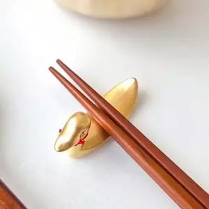 청실홍실 오리 수저받침 2P세트 젓가락받침 냉장고자석 (WFK61DA)