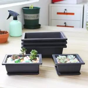 모던심플 다육이 미니사각 다크닉화분 1313대 화분 (WFJ5X2L)