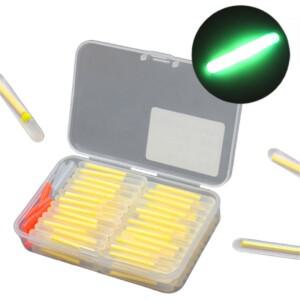 지티피싱 야간 낚시 캐미 올인원 케미 케미꽂이 케미라이트 50개 세트