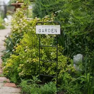 빈티지 철제 가드닝 푯말 조경 펜스 조경 정원꾸미기