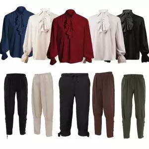 남성 유럽 중세 자켓 코스튬 귀족 왕자 코스프레 프랑스