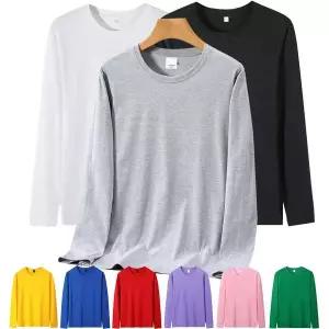 [제이케이유통]제이케이sp 빅사이즈 국산 4XL~7XL 면100% 오버핏 무지 긴팔티 면티 티셔츠