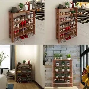 [하프클럽/]인테리어 4단 수납장 신발장 현관신발장 아파트 정리함