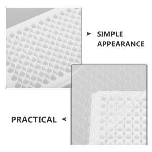 호환 96웰 배양 접시 세포 트레이 뚜껑 포함 액체 실험실 접시 플라스틱 접시 조직