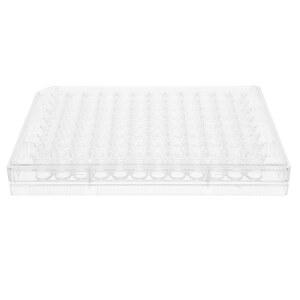 호환 96웰 배양 접시 세포 접시 실험실 트레이 장비 조직 뚜껑 포함 플라스틱