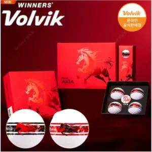 2026년 적마 에디션 볼빅 골프공 4구 볼마커 골프 선물