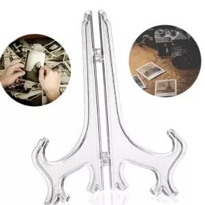 포토액자거치대 접시 사진 다용도기능 튼튼한 웨딩액자받침대 대 12.5cm (WFJ75KI)