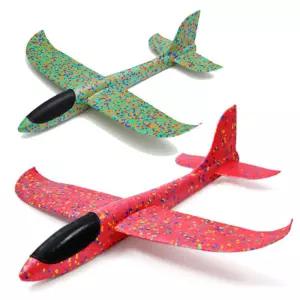 대형 48cm 스티로폼 비행기 글라이더 조카선물 학습