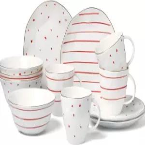 레녹스 896839 가넷 베이 12피스 디저트 세트